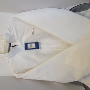 Reebok Men's White Track Jacket
